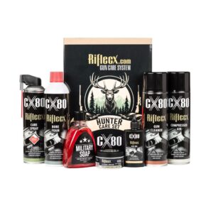SET ČISTENIA PRE PUŠKY RifleCX – Kompletná starostlivosť pre poľovníkov HUNTER