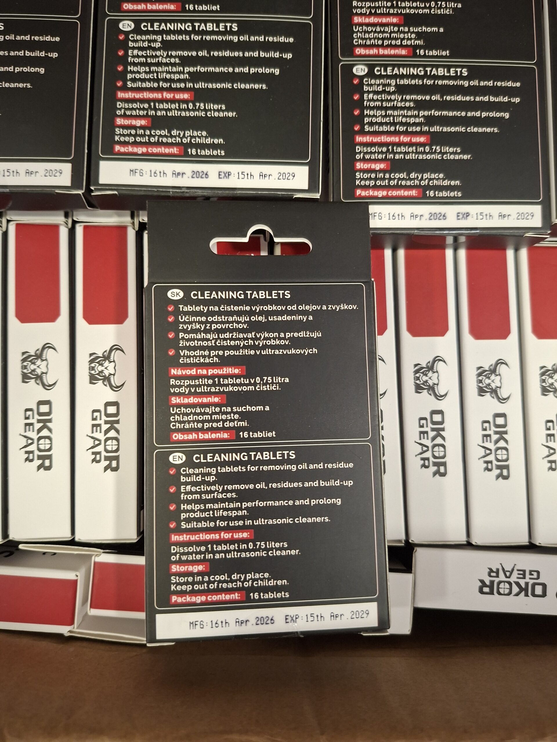 OKOR čistiace tablety pre ultrazvukové čistenie TLMIČOV, IDEÁLNE NA HLINÍK! – Obrázok 5