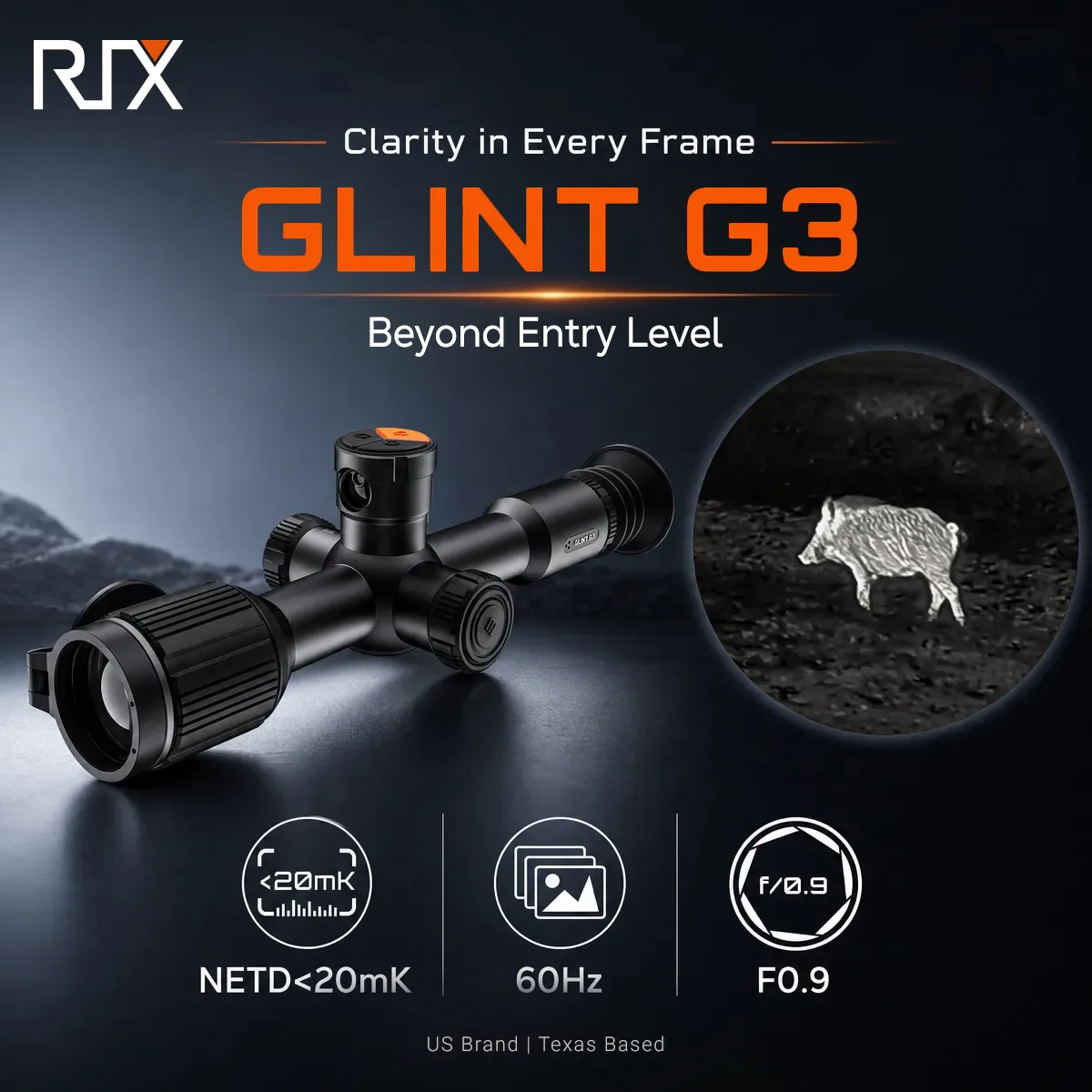 RIX GLINT G3 termovízny puškohľad