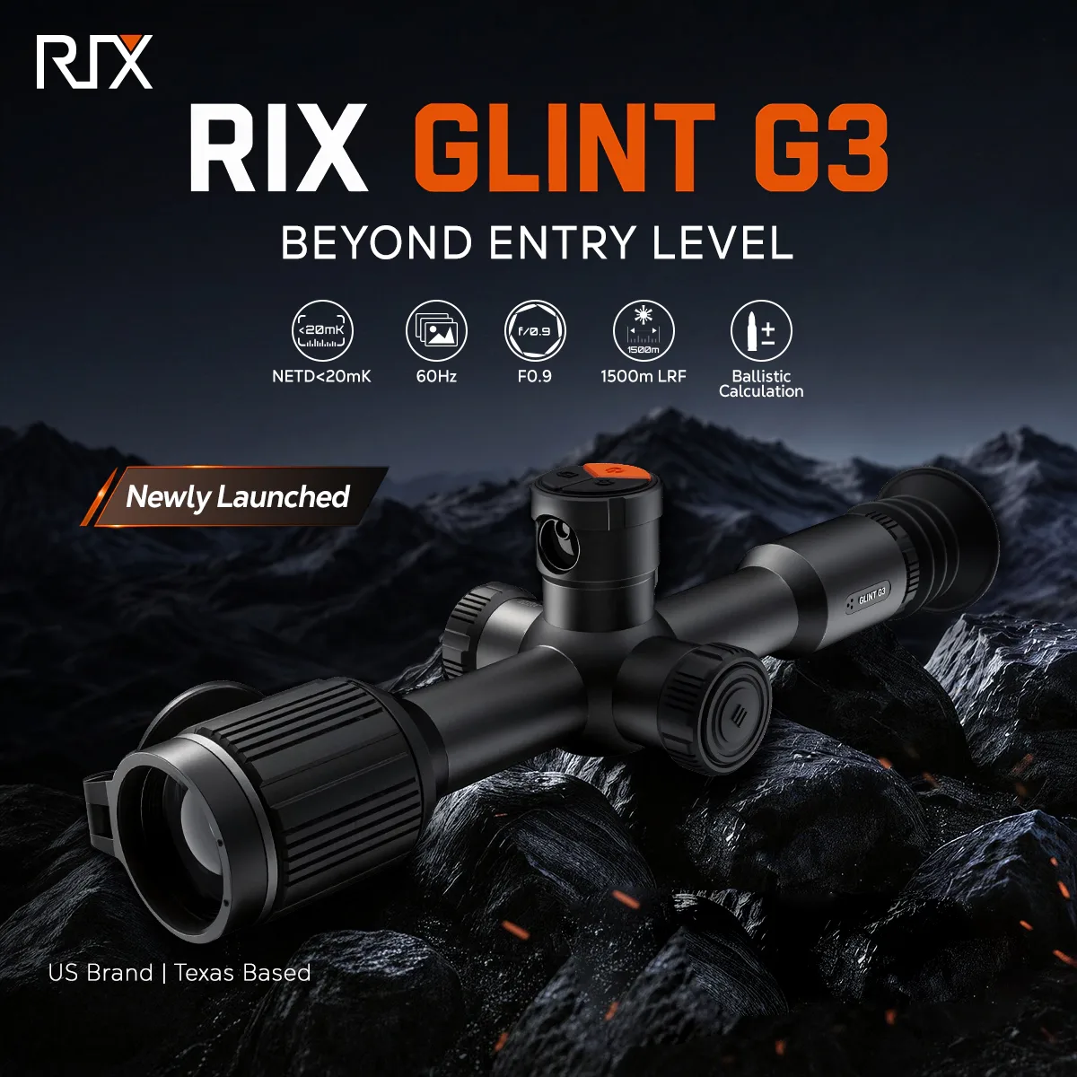 RIX GLINT G3 termovízny puškohľad