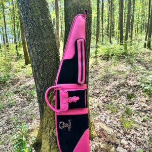 Kožené puzdro na poľovnícku zbraň – ružová Quest | Whitetail Woods