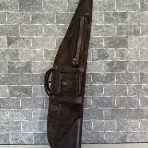 Kožené puzdro na poľovnícku zbraň – orechová hnedá | Highland Hide Series