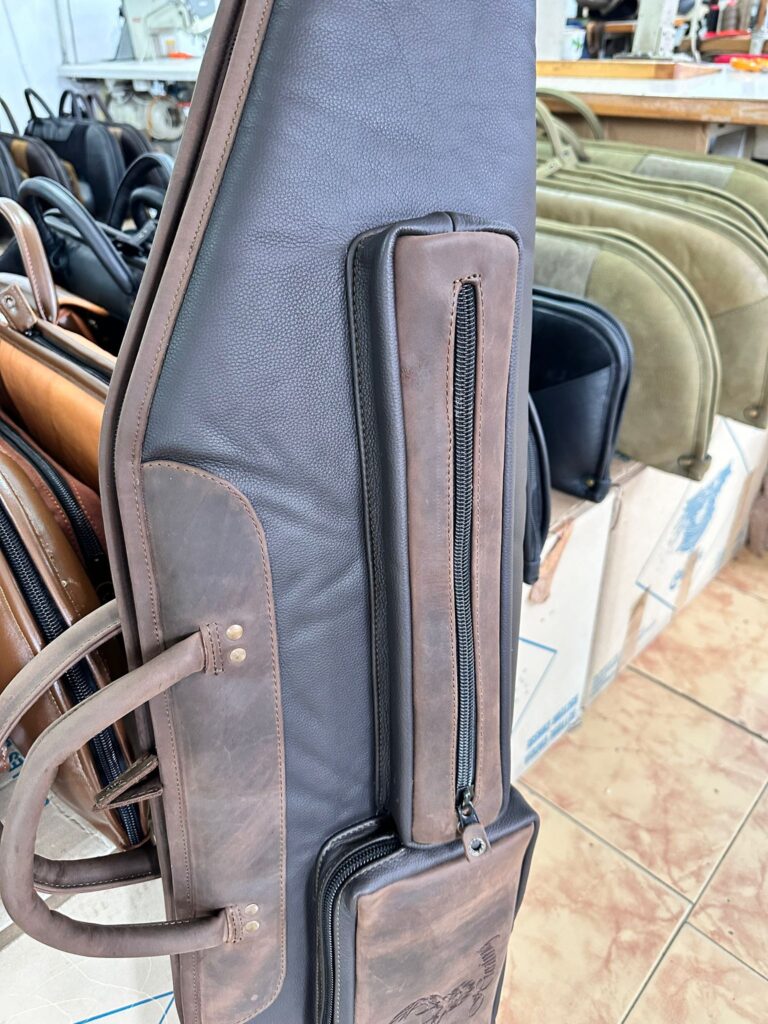 Kožené puzdro na poľovnícku zbraň – tmavohnedá | Cedar Ridge Collection