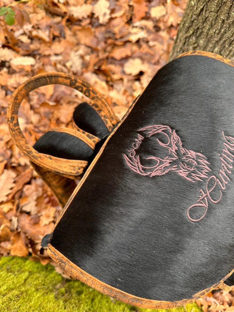 IL Cavallo & Jaguar Kožený set na poľovnícku zbraň – batoh CLS & puzdro BLS | Savanna Noir