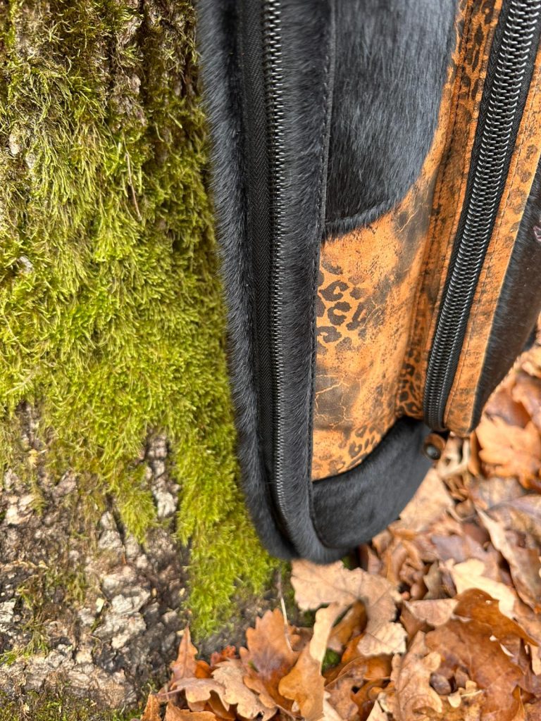 Kožené puzdro na poľovnícku zbraň BLS – IL Cavallo & Jaguar | Savanna Noir – Obrázok 10