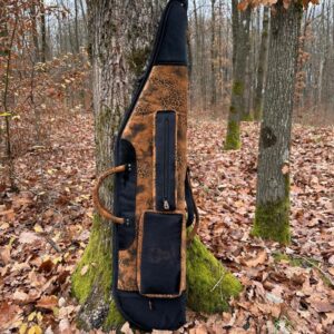Kožené puzdro na poľovnícku zbraň BLS – IL Cavallo & Jaguar | Savanna Noir