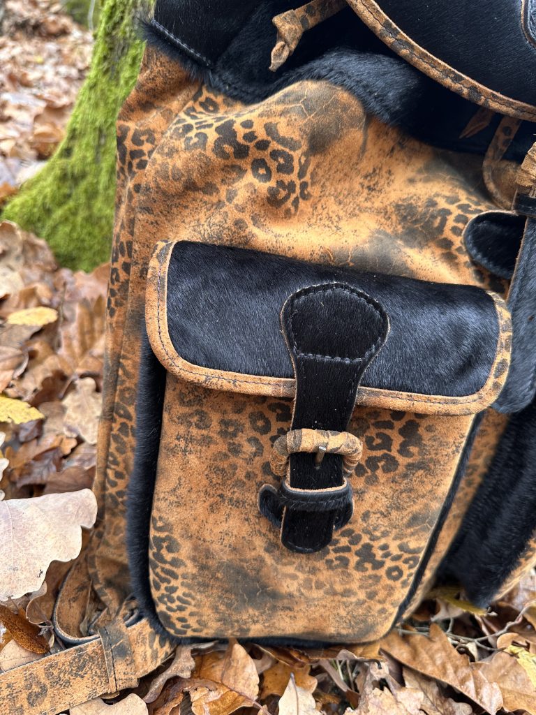 IL Cavallo & Jaguar BLS Kožený batoh | Savanna Noir