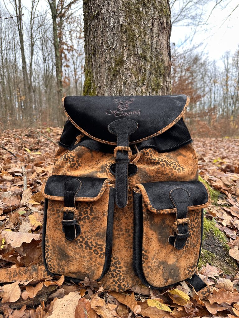 IL Cavallo & Jaguar BLS Kožený batoh | Savanna Noir