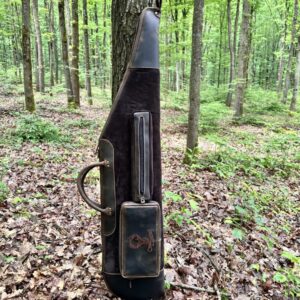 Kožené puzdro na poľovnícku zbraň – hnedá Crazy Horse | Whitetail Woods