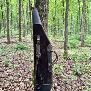Kožené puzdro na poľovnícku zbraň – hnedá Crazy Horse | Whitetail Woods