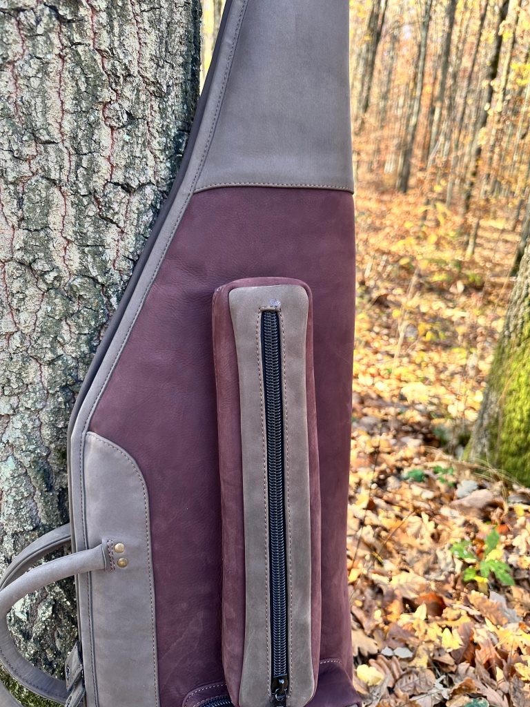 Kožené puzdro na poľovnícku zbraň – hnedá Gamehide | Timber Grove