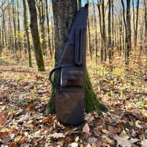 Kožené puzdro na poľovnícku zbraň – prériová hnedá | Timber Grove