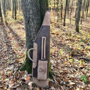 Kožené puzdro na poľovnícku zbraň – savanová hnedá | Timber Grove