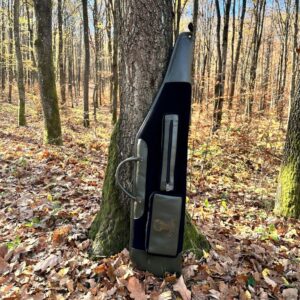 Kožené puzdro na poľovnícku zbraň – machová olivová | Timber Grove