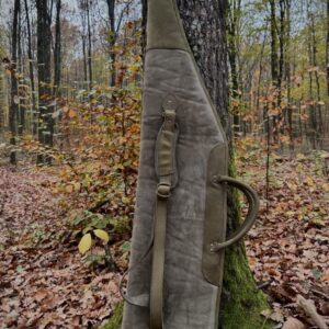 Kožené puzdro na poľovnícku zbraň – dvojfarebná olivovozelená | Whitetail Woods