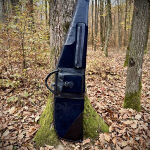 Kožené puzdro na poľovnícku zbraň – tieňovo čierna | Whitetail Woods