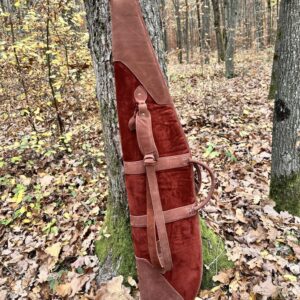 Kožené puzdro na poľovnícku zbraň – ohnisková hnedá | Timber Grove