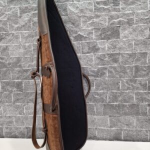 Kožený set na poľovnícku zbraň – farba gaštanovohnedá – batoh a puzdro | Highland Hide Series