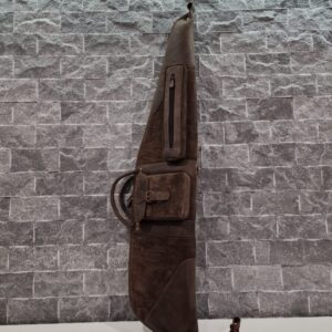 Kožené puzdro na poľovnícku zbraň – hnedá Outland | Highland Hide Series