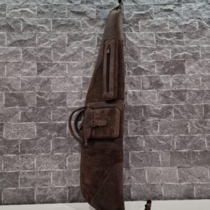 Kožené puzdro na poľovnícku zbraň – hnedá Outland | Highland Hide Series