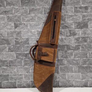 Kožené puzdro na poľovnícku zbraň – čajovohnedá | Highland Hide Series