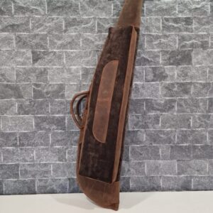 Kožené puzdro na poľovnícku zbraň – luxusná zemitohnedá | Highland Hide Series