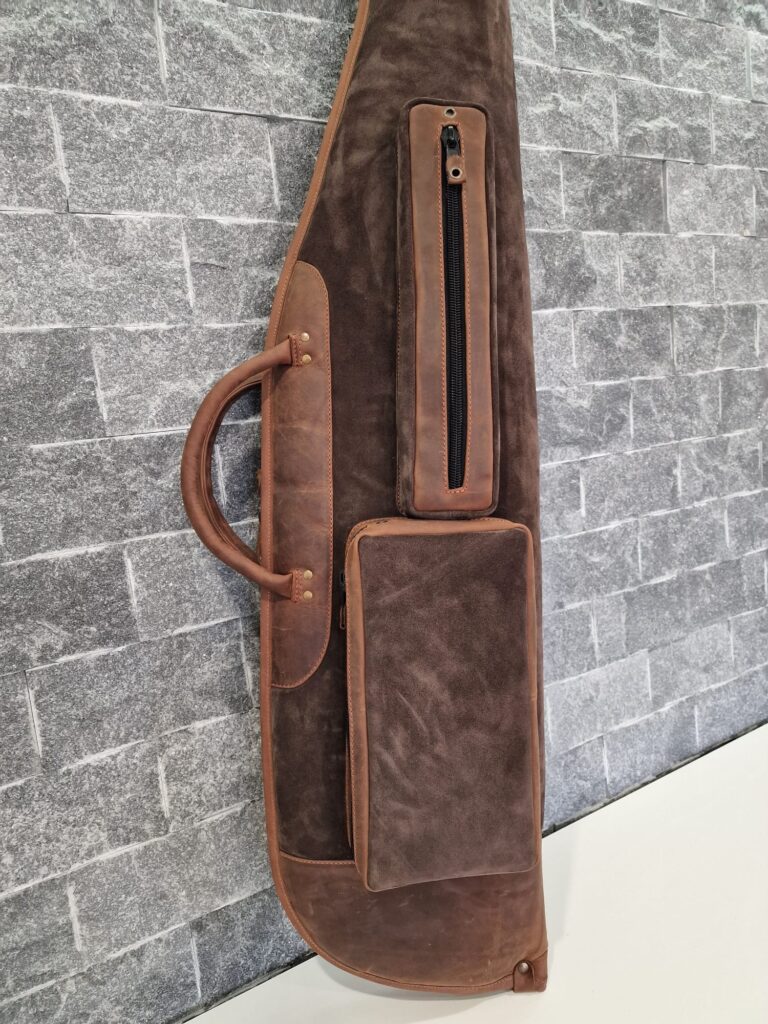 Kožené puzdro na poľovnícku zbraň – lieskovohnedá | Highland Hide Series